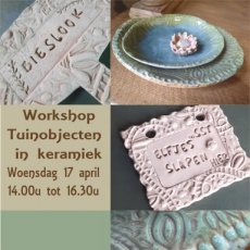 WORKSHOP TUINOBJECT IN KERAMIEK